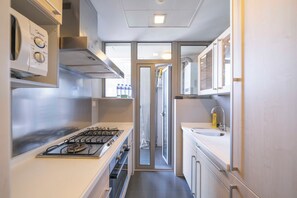 Superior Apartment, 2 Bedrooms, Kitchen, City View | Private kitchen