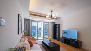 Superior Apart Daire, 1 Yatak Odası, Mutfak, Şehir Manzaralı | Oturma odası