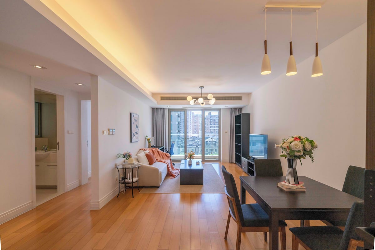 Superior Apartment, 1 Bedroom, Kitchen, City View | Living room