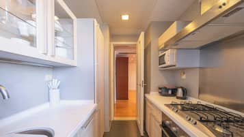 Superior Apartment, 2 Bedrooms, Kitchen, City View | Private kitchen