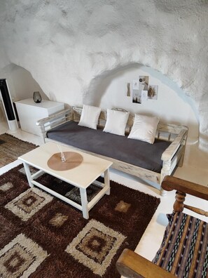 Studio, 1 Bedroom, Smoking, Balcony | Living room - Artemis Cottage Mykonos 1 (Mykonos)