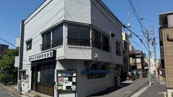 Blick von der Unterkunft