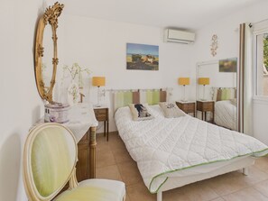 2 habitaciones, tabla de planchar con plancha y wifi gratis 