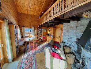 Fireplace - Wolke26 -The summit chalet (Winkl)