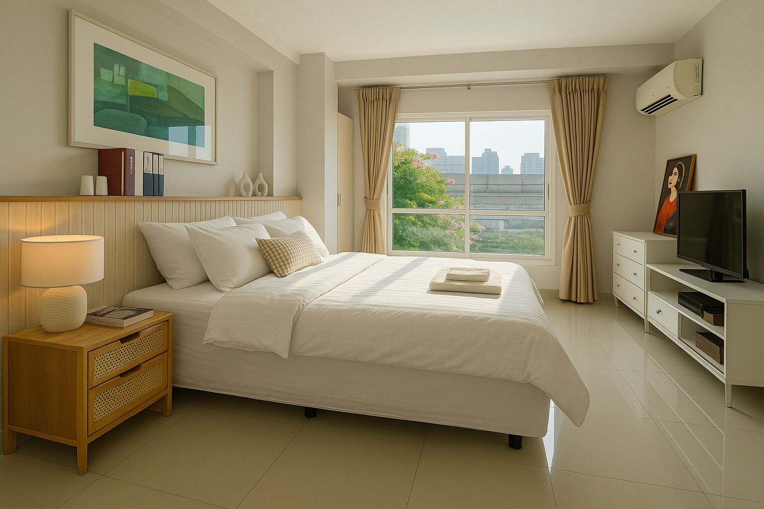 1 Schlafzimmer, Bügeleisen/Bügelbrett, WLAN, Bettwäsche