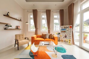 Deluxe Villa, Balcony, City View | Living area - Late December Home (Da Lat)