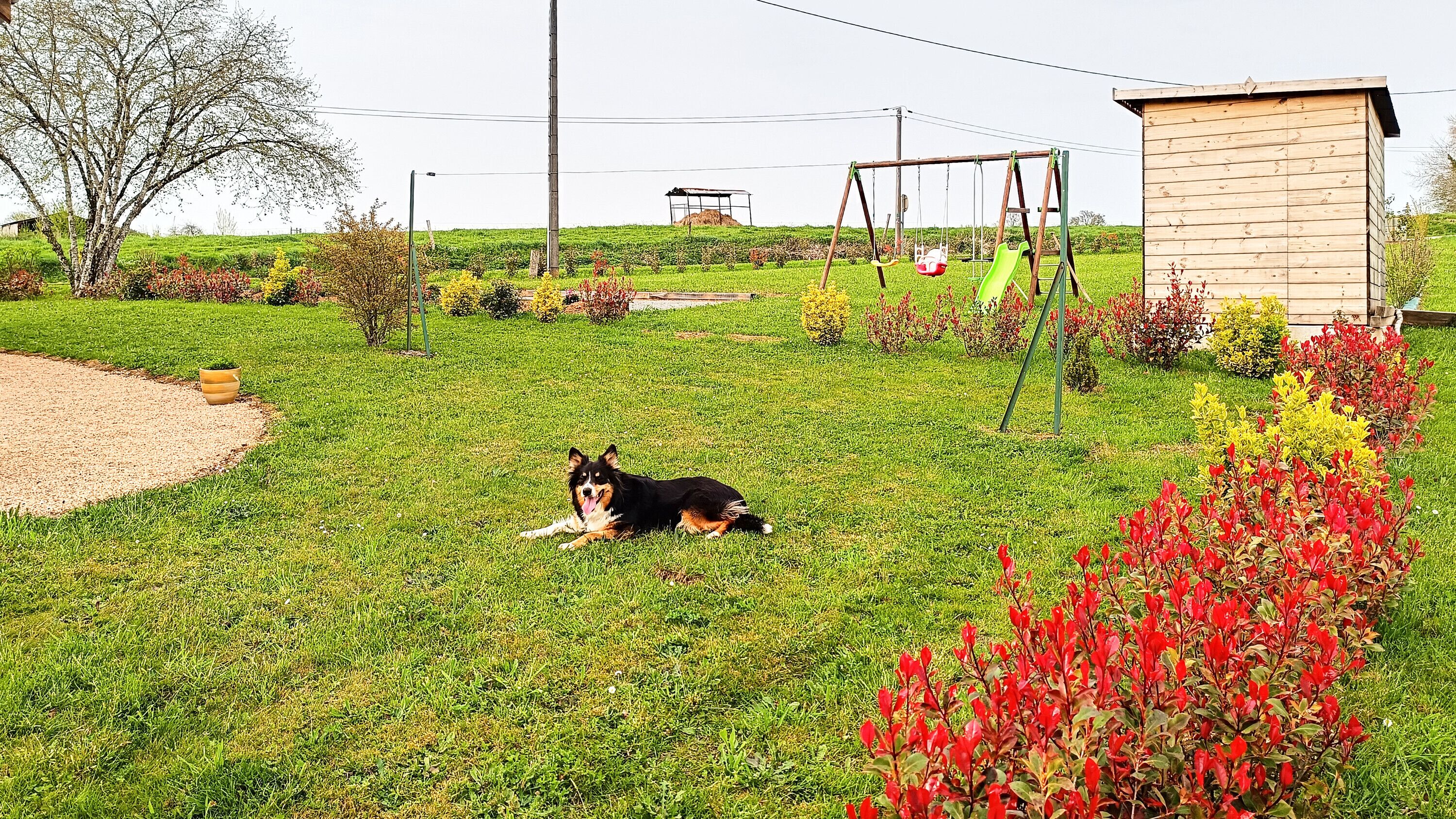 Overnattingsstedets uteområder
