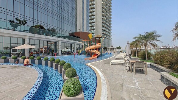 Luxury Apartment, Balcony, City View | Iron/ironing board, cribs/infant beds, free WiFi, bed sheets