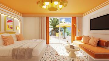 Superior Studio Suite, 1 Bedroom | In-room safe, blackout curtains, soundproofing, iron/ironing board