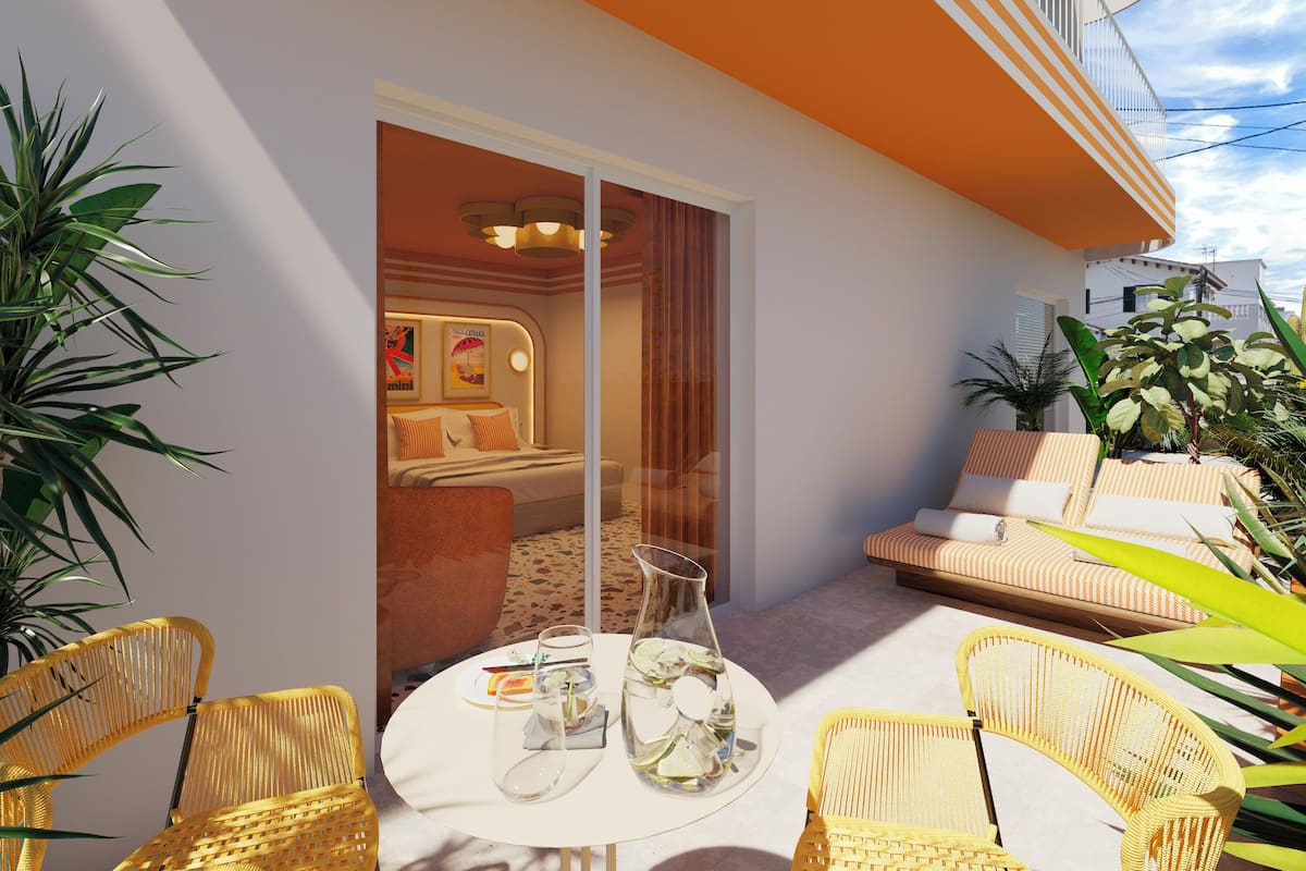 Junior Double Room | Terrace/patio