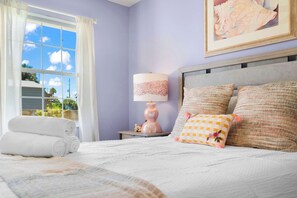 2 bedrooms, iron/ironing board, travel cot, WiFi