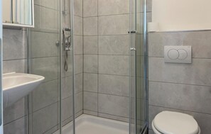 Shower, hair dryer