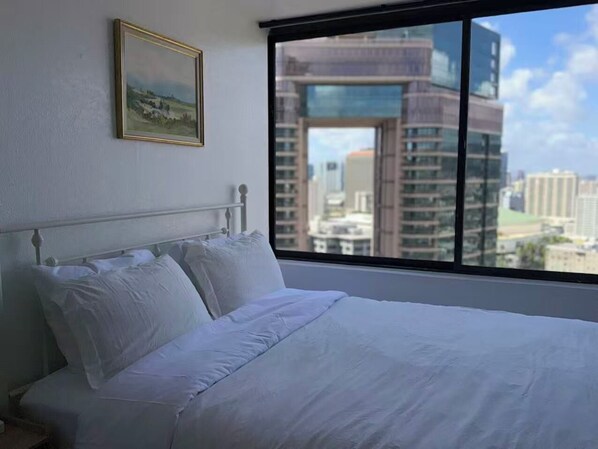 1 間睡房、熨斗/熨衫板、免費 Wi-Fi、方便輪椅出入