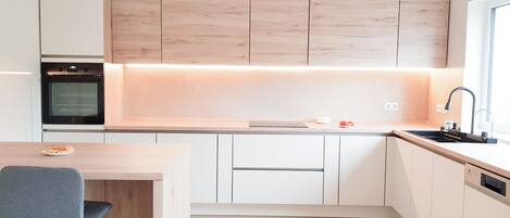Oven, stovetop, dishwasher