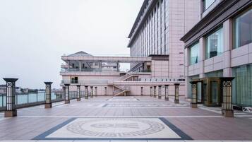 Voorkant van accommodatie