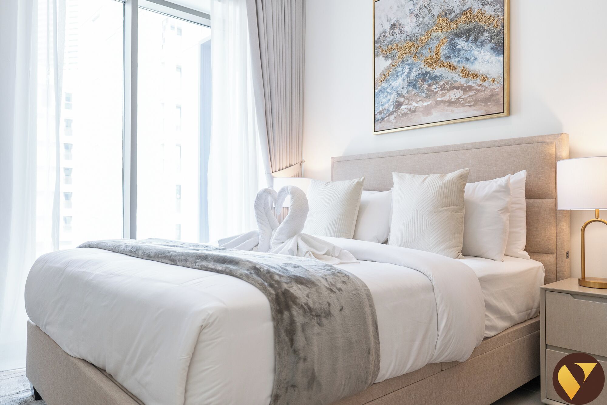 Departamento de lujo, balcón, vista a la alberca | Tabla de planchar con plancha, cunas, wifi gratis y ropa de cama 