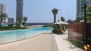 Luksus-lejlighed - balkon - udsigt til pool | Strygejern/strygebræt, baby-/barnesenge (tillægsgebyr), gratis Wi-Fi