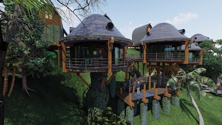 Fachada de la propiedad