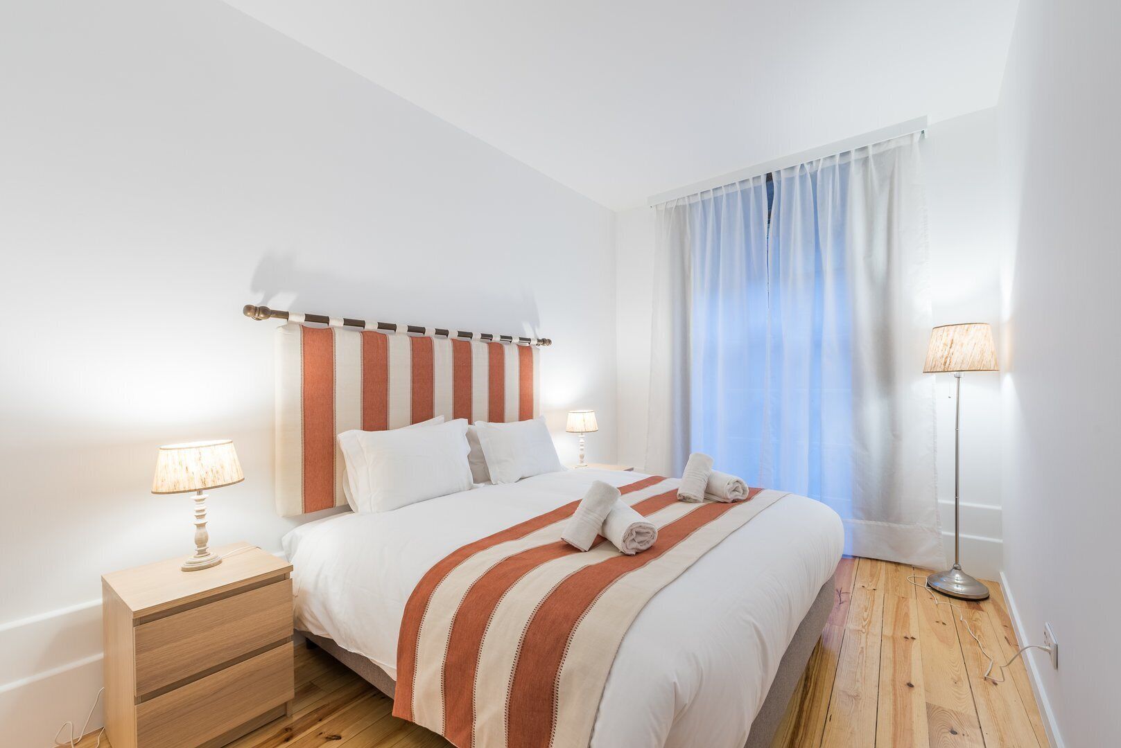 Apartment (Two-Bedroom Apartment) | Desk, laptop workspace, iron/ironing board, free WiFi