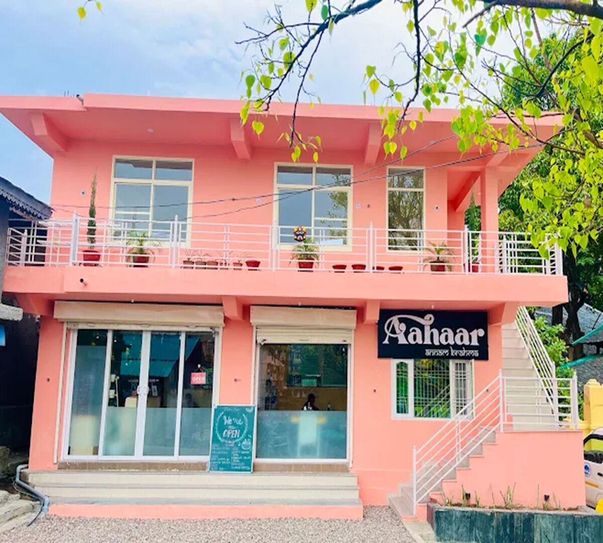 Entrada de la propiedad