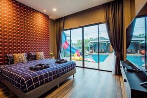 3 dormitorios, tabla de planchar con plancha, Internet y ropa de cama