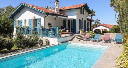 Guest Room 'Txori Etxea - Red Room' with Pool, Breakfast, Terrace