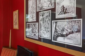 Yksityiskohta sisätiloista