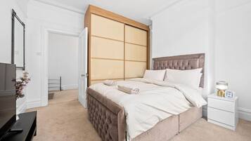 Desk, iron/ironing board, travel crib, free WiFi