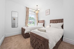 Desk, iron/ironing board, travel crib, free WiFi