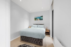 Desk, iron/ironing board, travel cot, free WiFi