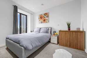 Desk, iron/ironing board, travel crib, free WiFi