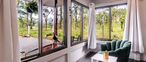 Casa, 3 quartos, para fumantes, varanda | Parte interna