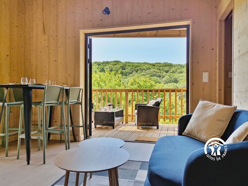 Chalet paisible au Camping de Coupeau pour 4 personnes