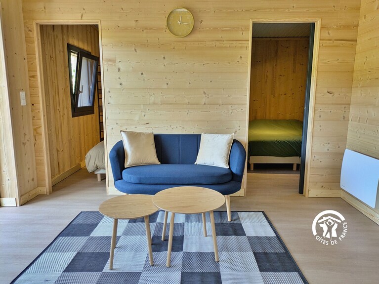 Chalet Paisible Au Camping De Coupeau Pour 4 Personnes - Laval
