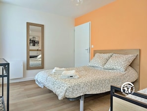 1 Schlafzimmer, kostenloses WLAN, Bettwäsche