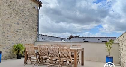 Moderno gîte en Louverné, para 6-8 pers, mascotas permitidas, aparcamiento