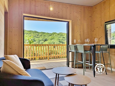 Cozy chalet near Laval, 4 pers., pets allowed