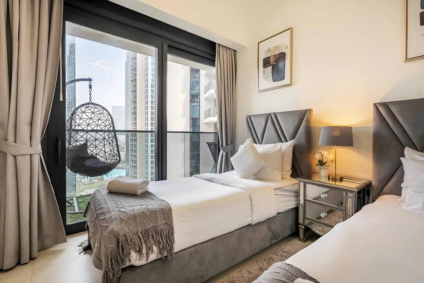 2 Schlafzimmer, Schreibtisch, Bügeleisen/Bügelbrett, WLAN