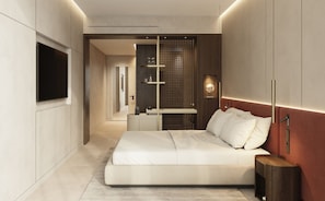 Minibar, in-room safe, travel crib, free WiFi