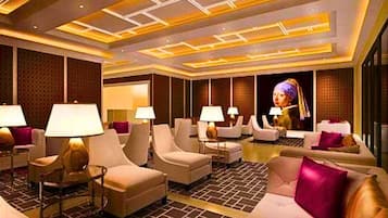 Sala de estar en el lobby