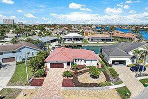 Exterior - 3BR Marco Island home with heated pool, WiFi, and beach access. (Marco Island)