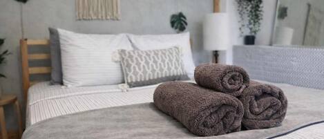 1 makuuhuone, silitysrauta/-lauta, ilmainen Wi-Fi