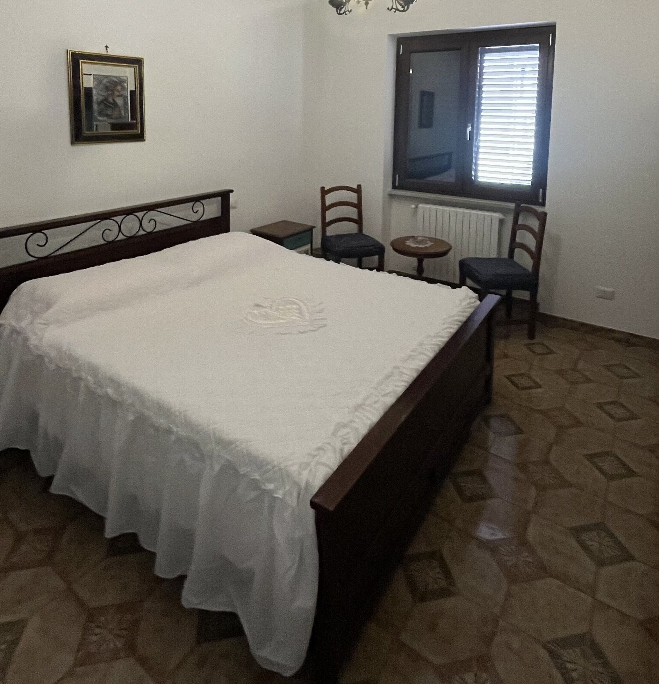 Chambre Double Classique, vue cour intérieure