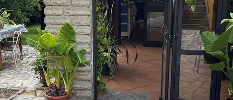 Fassade der Unterkunft