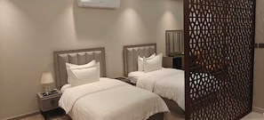 Blackout drapes, iron/ironing board, free WiFi