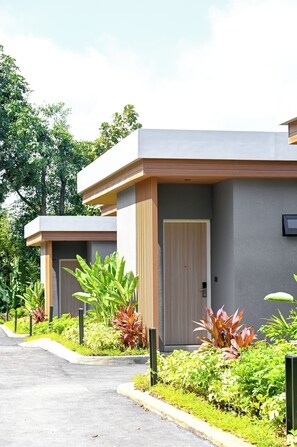 Voorkant van accommodatie