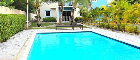 Apartment, 1 Schlafzimmer, barrierefrei, Raucher | Pool | Außenpool