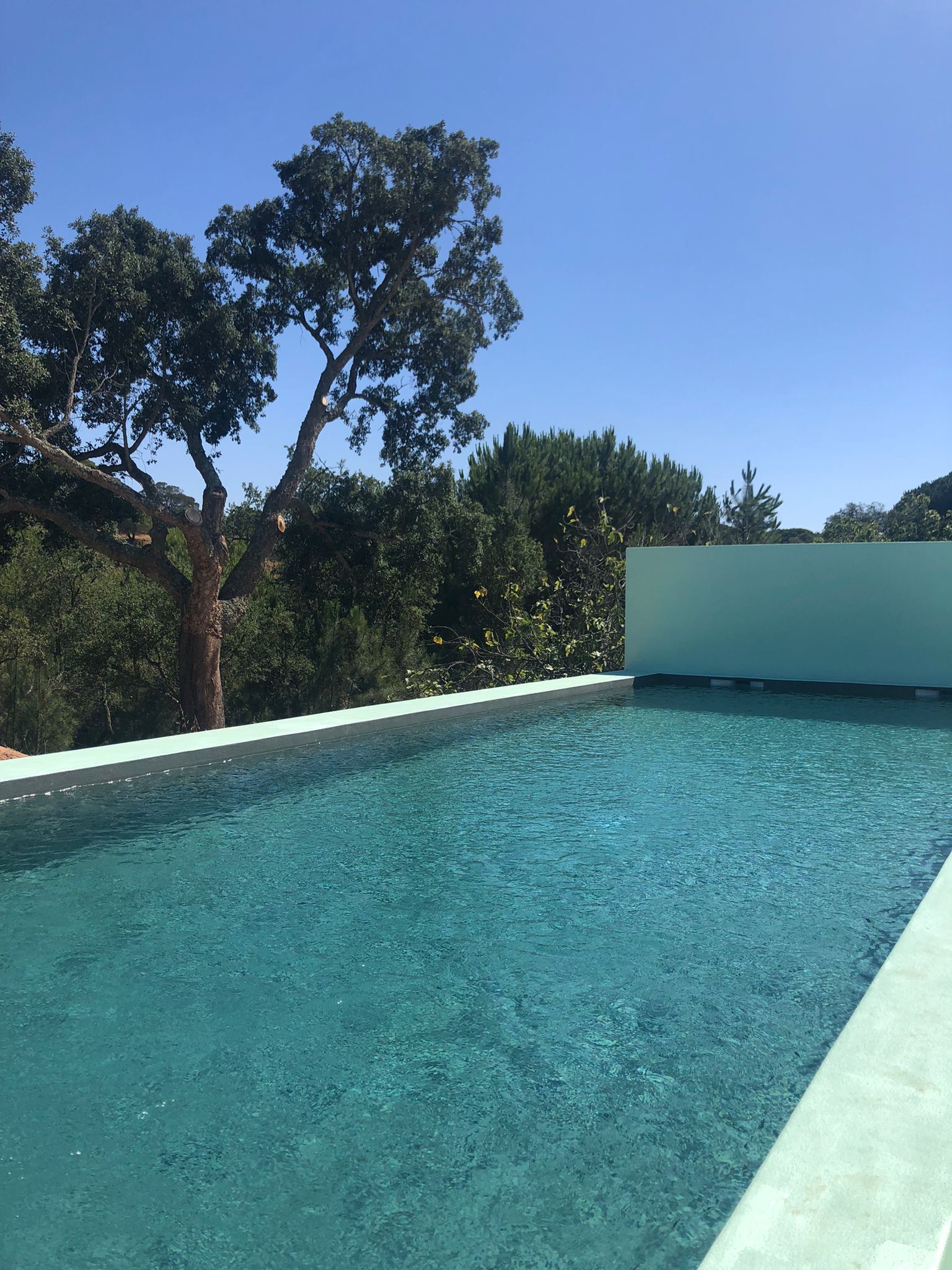 Seasonal outdoor pool