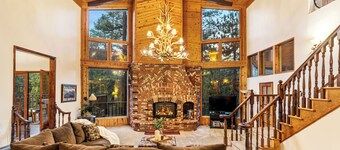 Lakeview Cabin w/ Game Room & Deck Near Ski Slopes | Sleeps 20 | Waterview