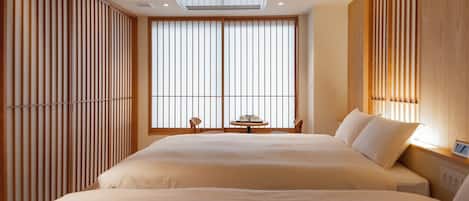 标准双床房 | 起居区 | 40-英寸电视(配备数码频道)